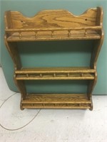 Oak wooden shelf nice piece