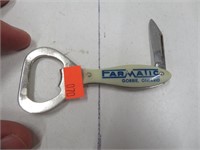 Farmatic jack knife and bottle opener