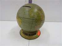 Globe piggy bank
