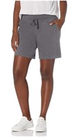 Hanes Women's Jersey Short, Gray, XX-Large