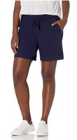 Hanes Women's Jersey Short, Navy, XX-Large