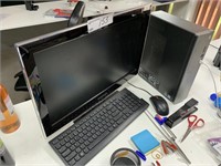 Lenovo Core I5 Computer with LCD Monitor, Keyboard