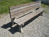 8Ft Park Bench/Picnic Table