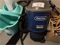 Pac-Vac Backpack Vacuum Cleaner & Cleaning Sundrie