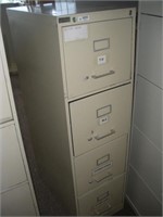 4 Drawer Filing Cabinet   15x27x52 Inches