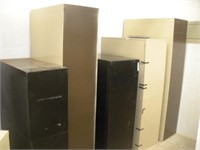 (5) Assorted Lateral Filing Cabinets