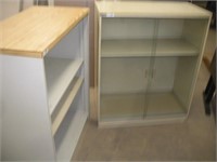 (2) Metal Cabinets   42 Inches Tall