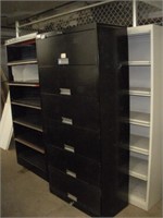 (6) Assorted Lateral Filing Cabinets