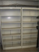 (4) Metal Shelves   76 Inches Tall