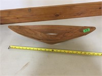 Signed Wooden Bowl