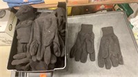 Approximately 20 Pairs of Cloth Work Gloves