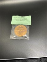 Limited addition commemorative medallian