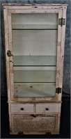VINTAGE WOCHER-METAL MEDICAL & APOTHECARY CABINET