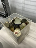 Box of Schlitz caps