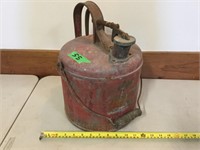 Early LaFrance Fire Engine Pail