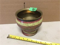 Ornate Brass Bowl