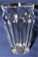 BACCARAT CLEAR 5" GLASS VASE