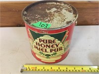 Antique Honey Tin