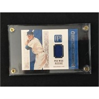 2016 Panini Pee Wee Reese Game Used Jersey Card