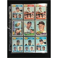 15 1965 Topps Baseball Cards Stars/hof