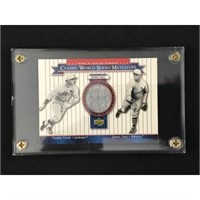 2002 Frank Frisch/jimmie Foxx Game Used Card