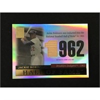 2004 Jackie Robinson Game Used Bat Card