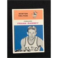 1961-62 Fleer Basketball Frank Ramsey Card