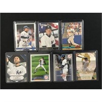7 Derek Jeter Baseball Cards