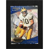 2000 Quantam Leaf Tom Brady Rookie Card