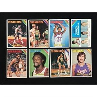50 1975-76 Topps Basketball Cards