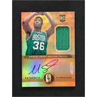 2014-15 Gold Marcus Smart Rookie/patch Auto
