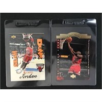 Pair Of Michael Jordan Insert Cards