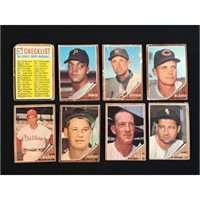105 1962 Topps Baseball Cards Low Grade