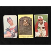 Three Vintage Baseball Cards Frank Robinson