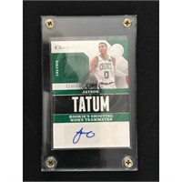 2018 Panini Chronicles Jayson Tatum Auto Jersey