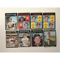 800 1971-74 Topps Baseball Estate Cards