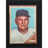 1962 Topps Casey Stengel Card