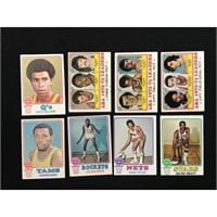 Over 400 1970's Topps Basketball Cards With Stars