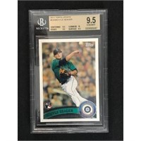 2011 Topps Update Kyle Seager Rc Bgs 9.5