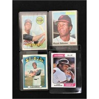4 Frank Robinson Cards 1969-1974