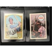 Two Vintage Frank Robinson Cards