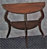 BOW FRONT TABLE