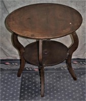 ROUND END TABLE WOOD