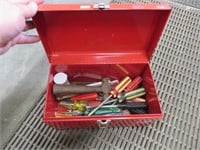 Screw drivers and tool box