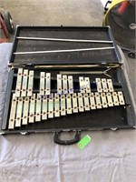 XYLOPHONE IN CASE, KEYS NEED REFINISHED