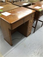 sewing cabinet with machine