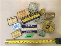 Collector Advertising Tins
