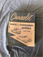 CHEVROLET PARTS CATALOG, 1929-1955