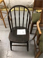 Small wood child chair