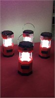 4 lanterns solar power